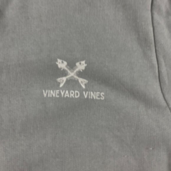 Vineyard Vines Hoodie Women's Large Sun Faded Fishbones Living The Good Life - Picture 5 of 13